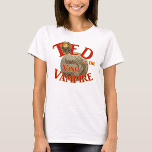T-shirt Ted the Vino Vampire Ted's Pagan Tiki Shack Bar