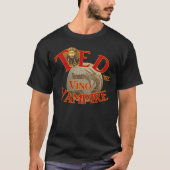 T-shirt Ted the Vino Vampire Ted's Pagan Tiki Shack Bar (Devant)