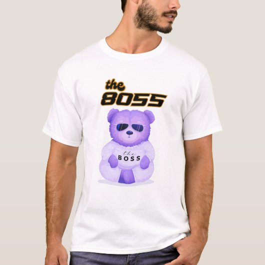 T-shirt Teddy be Boss Edition (Devant)