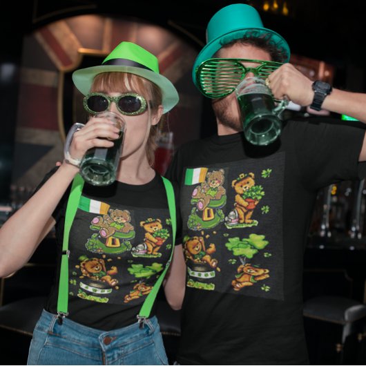 T-shirt Teddy Bear Collection St. Patrick's Day