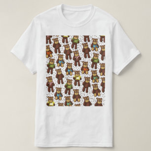 T-shirt Teddy Bear motif