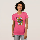 T-shirt Teddy Bear Roi des Coeurs (Devant entier)