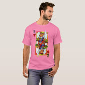 T-shirt Teddy Bear Roi des Coeurs (Devant entier)