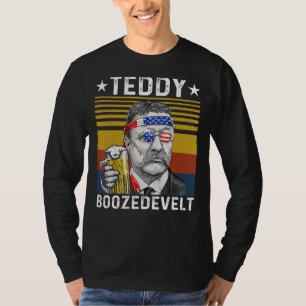 T-shirt Teddy Boozedevelt Theodore Roosevelt 4 juillet