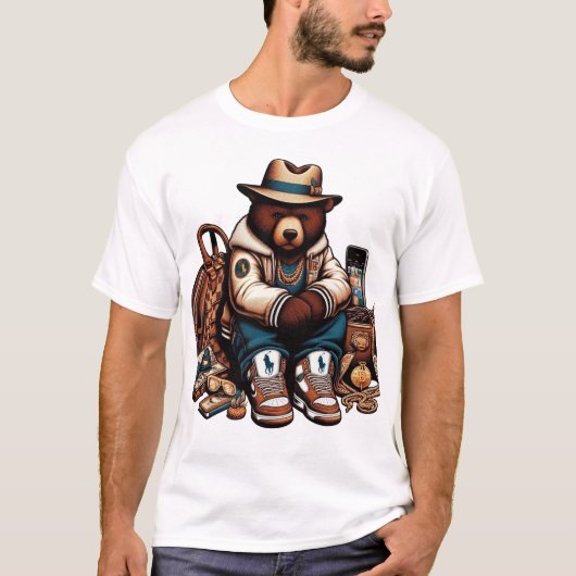 T-shirt Teddy Casual 001 (Devant)