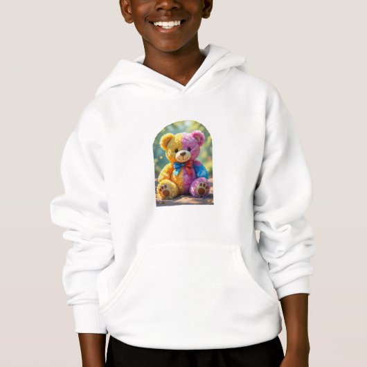 T-shirt Teddy coloré (Devant)