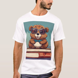 T-shirt Teddy et les livres de magie
