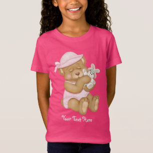 T-Shirt Teddy Girl Pâques