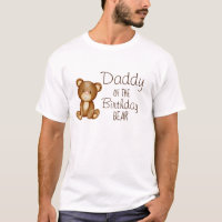 Teddy ours anniversaire chemise de famille personn