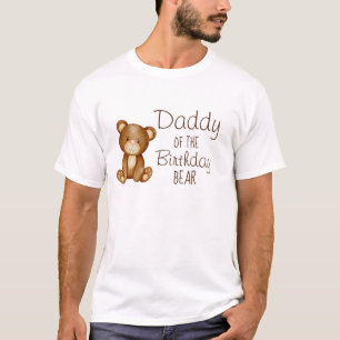 T-shirt Teddy ours anniversaire chemise de famille personn