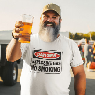 T-shirt Tee à gaz explosif
