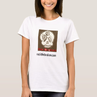 T-shirt tee à manches longues cassées pour femmes