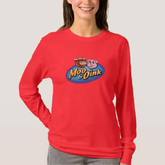 T-shirt Tee à manches longues Moo & Oink