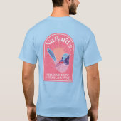 T-shirt Tee adulte NuBurd de l'équipe - bleu (Dos)