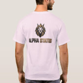 T-shirt Tee Alpha Status Bold Power Logo (Dos)