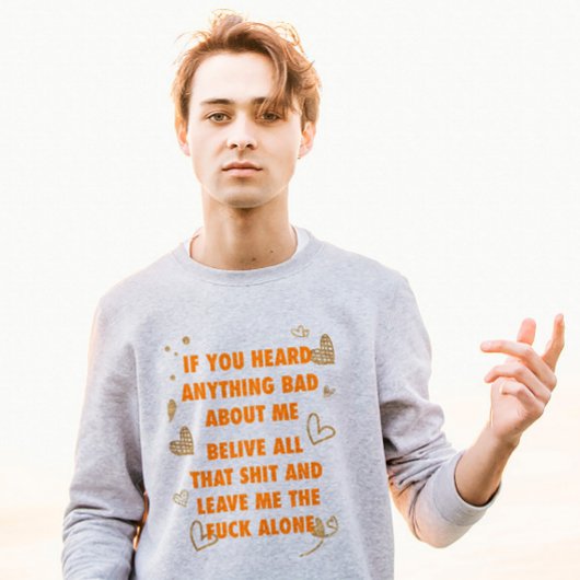 T-shirt Tee anti-commérage