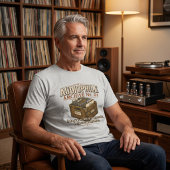 T-shirt Tee Audiophile Archive n° 01 Vinyle