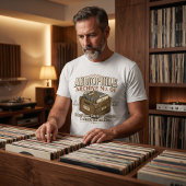 T-shirt Tee Audiophile Archive n° 01 Vinyle