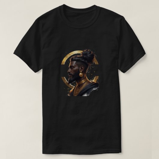 T-shirt Tee Aura Dorée (Design devant)
