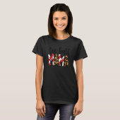 T-shirt Tee Ball Mama Leopard (Devant entier)