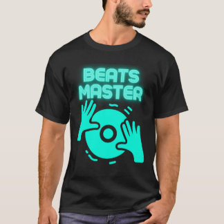 T-shirt Tee Beats Master DJ Citation Musique EDM Tenue de