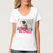 T-shirt tee blonde blonde rose débile Vêtements DBR CO (Devant)