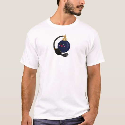 T-shirt tee bouteille parfum (Devant)