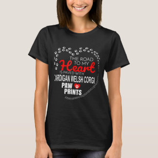 T-shirt Tee Cardigan Welsh Corgi pour chien
