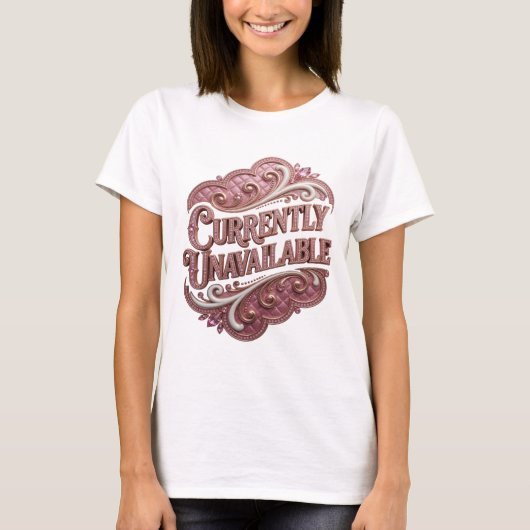 T-shirt Tee Catchy Rose ACTUELLEMENT INDISPONIBLE (Devant)