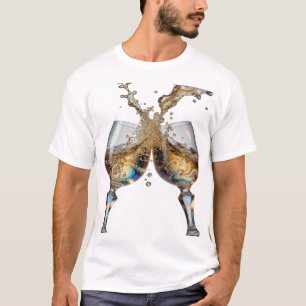 T-shirt Tee CHEERS Cool Silver