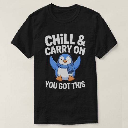 T-shirt Tee Chill & Carry On (Design devant)