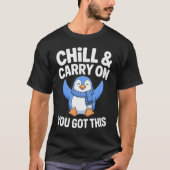 T-shirt Tee Chill & Carry On (Devant)