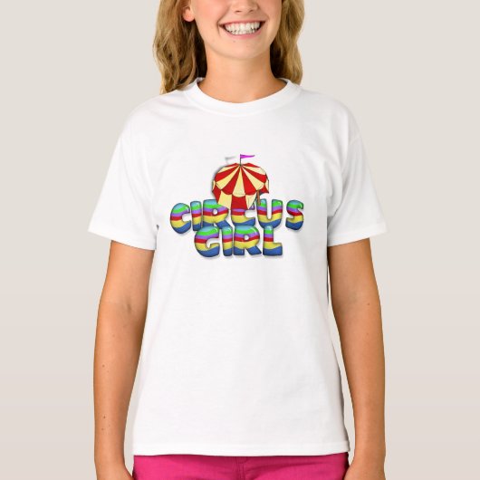 T-shirt TEE Circus Girl (Devant)