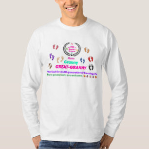 T-shirt Tee commémorative Great-Granny 2025.