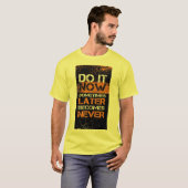 T-shirt Tee Confort & Motivation : Restez Conduit Devis Sh (Devant entier)