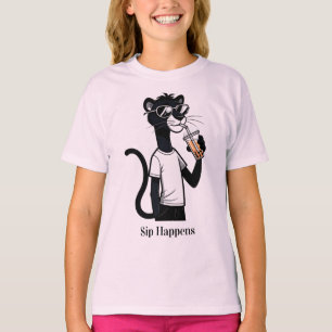 T-shirt Tee cool Panther Graphiste - Fantastique Tea Shirt