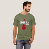 T-shirt tee cool pour guitare (Devant entier)