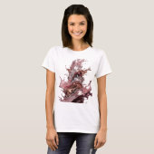 T-shirt Tee Cool Silver Déclaration ART ABSTRAIT (Devant entier)