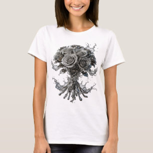 T-shirt Tee Crisp Silver ROSÉES D'ARGENT