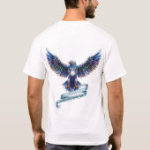 T-shirt Tee Crystal Eagle de Vision & Détermination (Dos)
