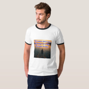 T-shirt Tee d'acceptation de la vie fluide