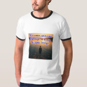T-shirt Tee d'acceptation de la vie fluide (Devant)