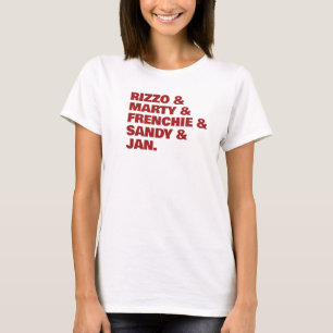 T-shirt tee dames rose