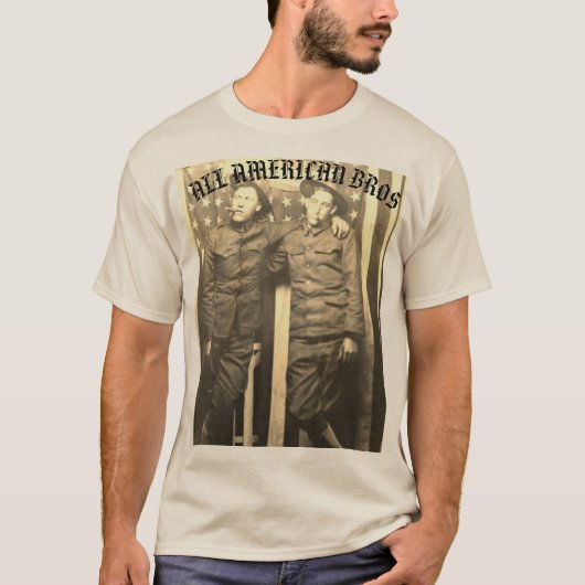 T-shirt tee de base pour hommes (Devant)