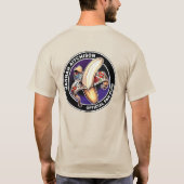 T-shirt Tee de baseball de Hannah (Dos)