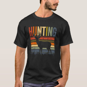 T-shirt Tee de chasse de cerf de chasse Buck Fan de tir à