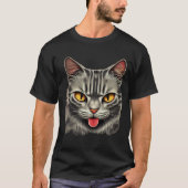 T-shirt Tee de chat (Devant)