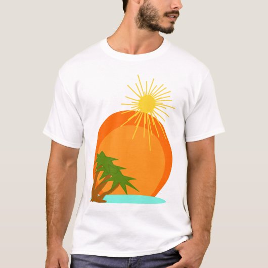 T-shirt Tee de destination - (Devant)