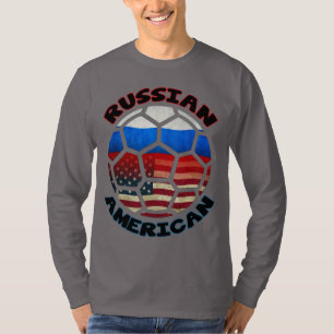 T-shirt Tee de football américain russe