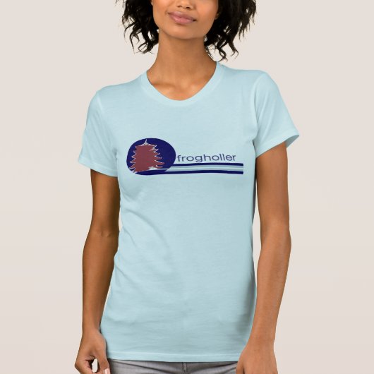 T-shirt Tee de grenouille pour femmes (Devant)
